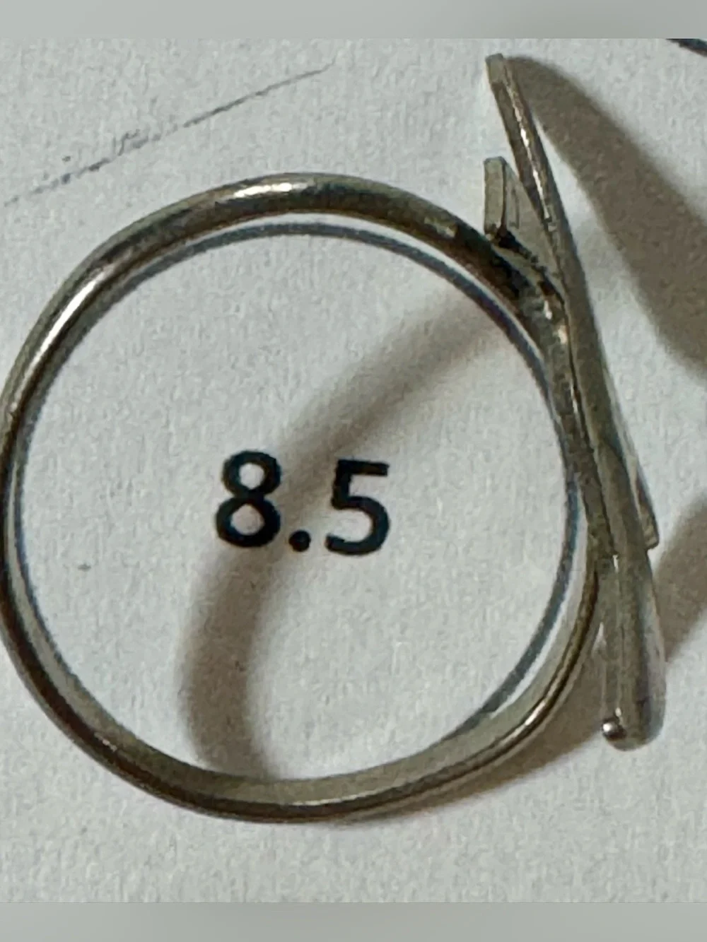 Vintage Minimalist Flying Bird Ring Siz 8.5
